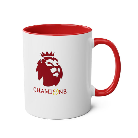 The PL CHAMPIONS 20 Premier League LFC COFFEE MUG