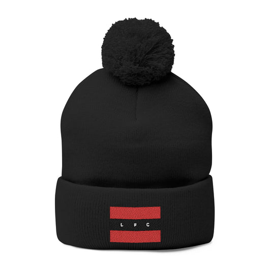 AMS x LFC embroidered winter knitted hat