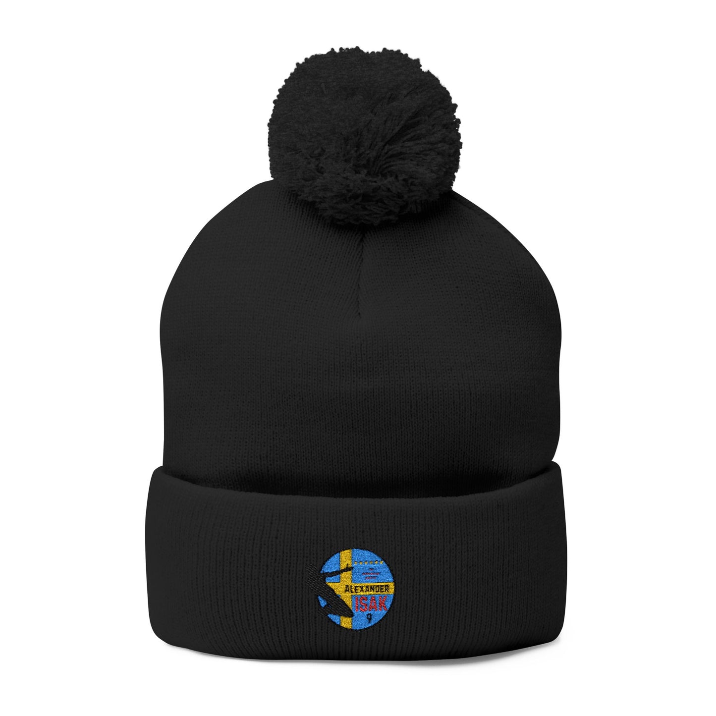 Alex Isak 9 LFC Alexander Isak embroidered winter knitted hat