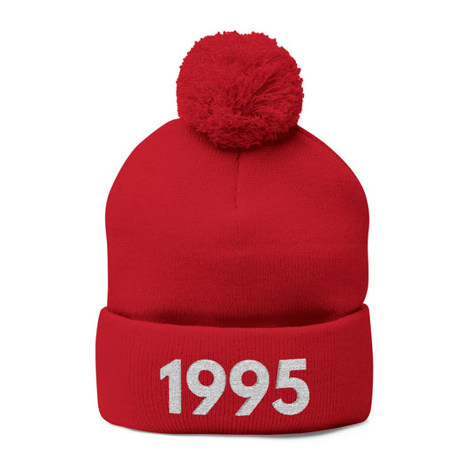 Embroidered 1995 Liverpool FC winter knitted hat