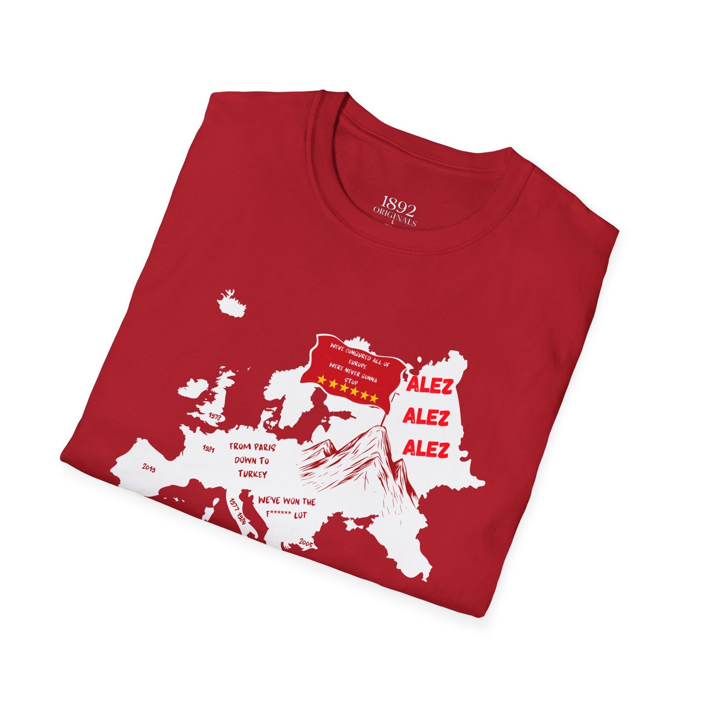 Paris down to Turkey t-shirt