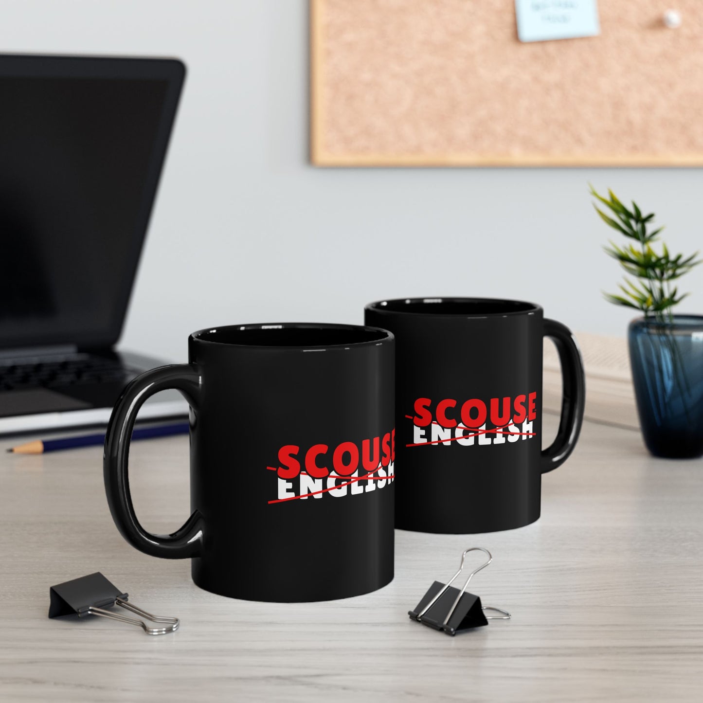 1892Gifts- Scouse Not English Mug