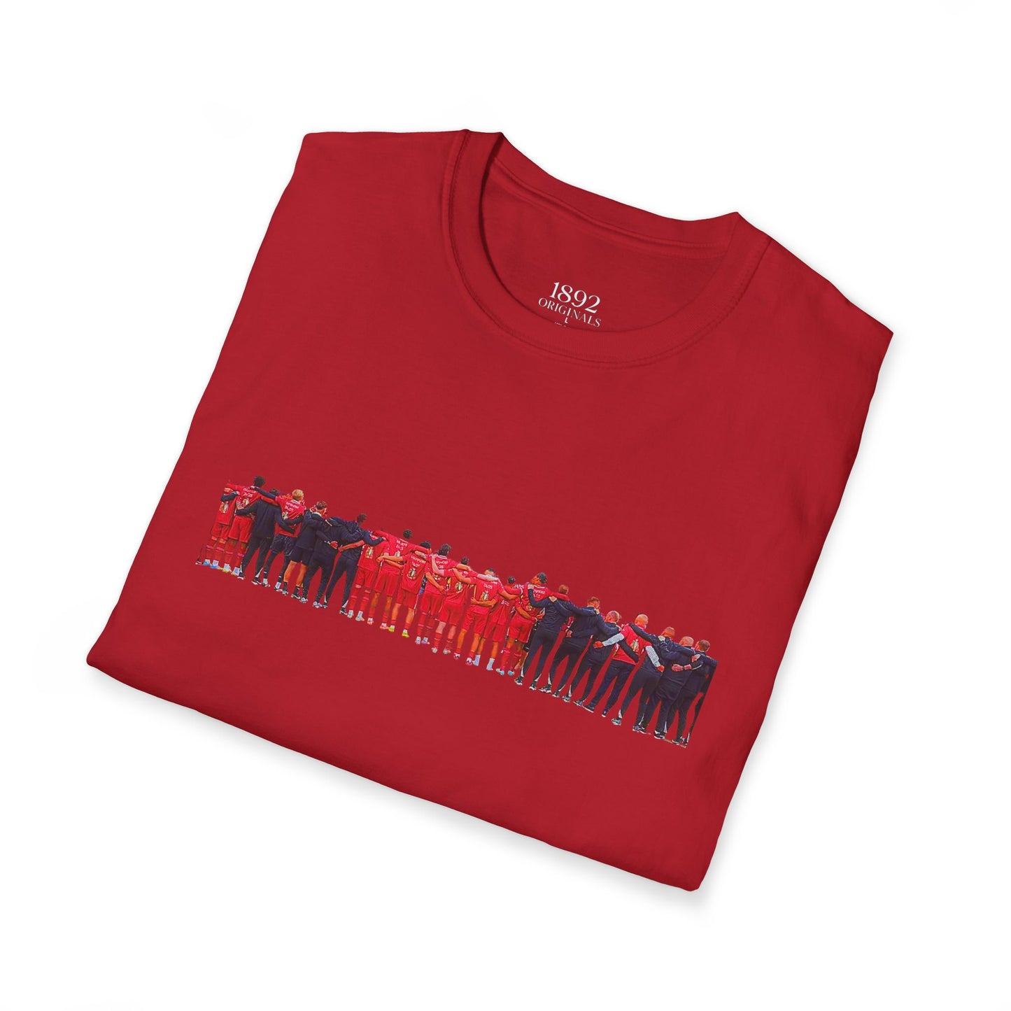 YNWA Champions LFC t-shirt BLACK