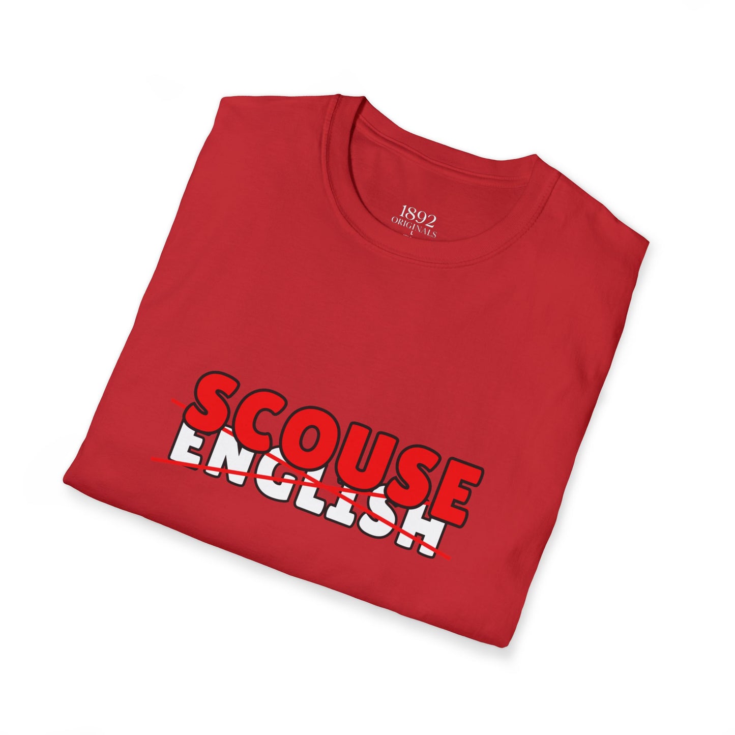 1892 - Scouse Not English t-shirt